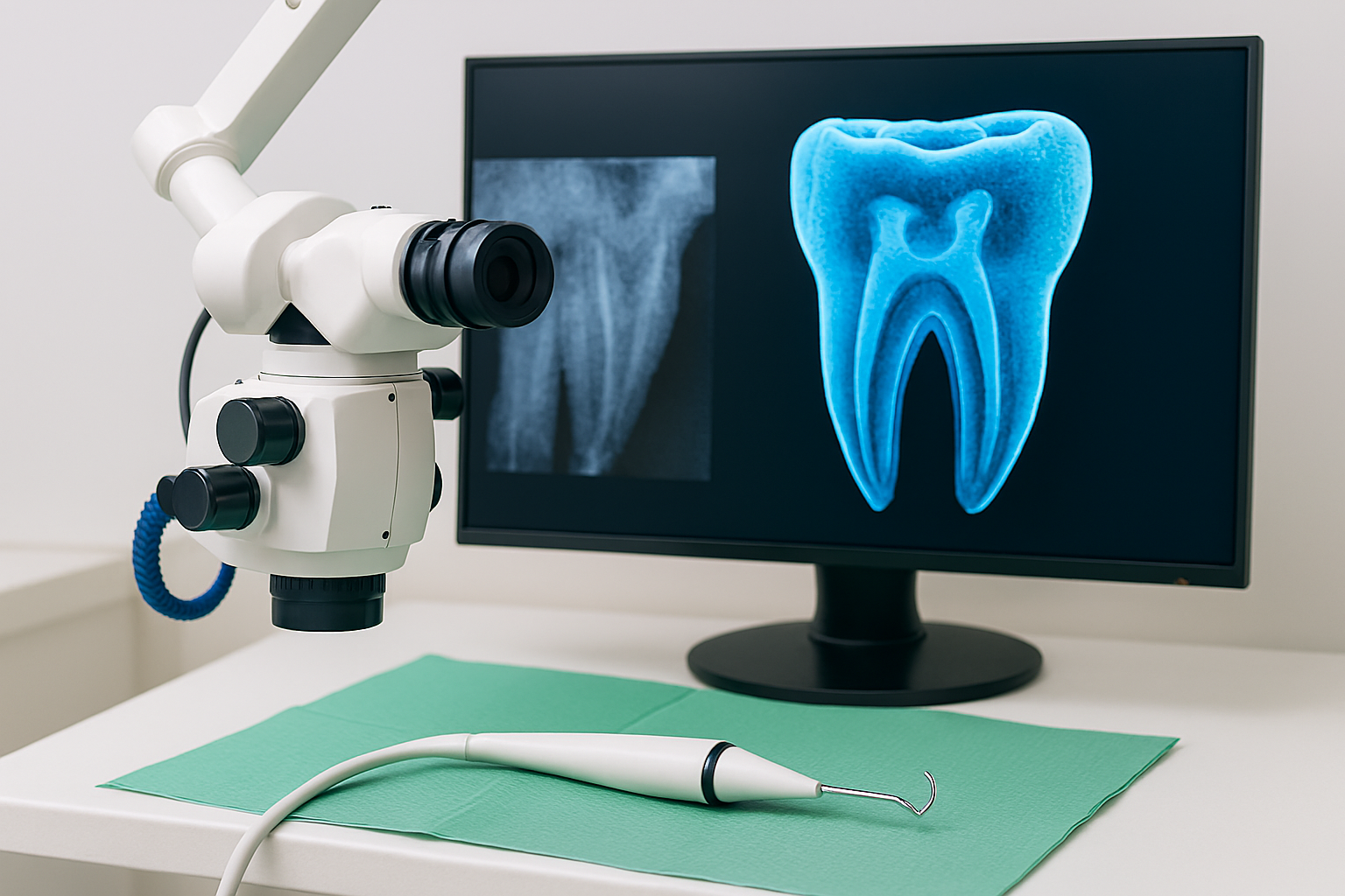 فناوری‌ های نوین برای تشخیص کانال‌ های ریشه
