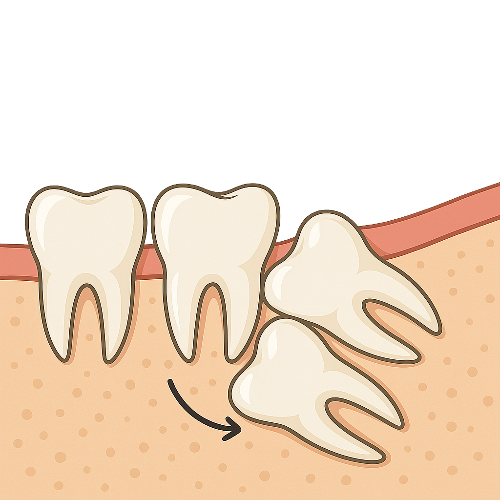 دندان عقل نهفته چیست؟ چرا باید دندان عقل را جراحی کرد؟