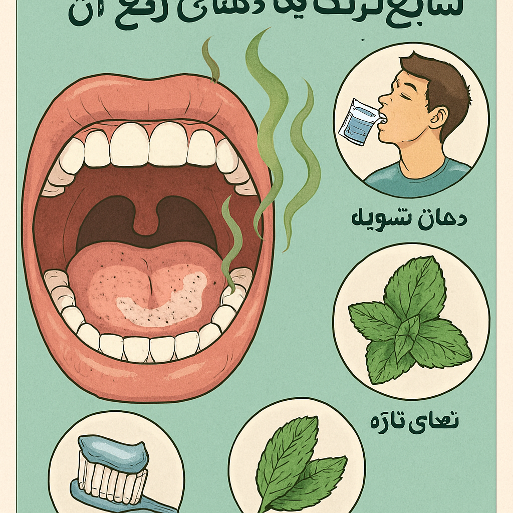 شایعترین علت بوی بد دهان و راهکارهای رفع آن