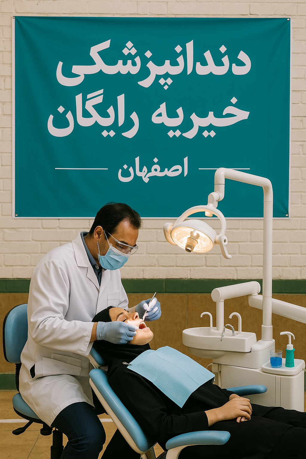 دندانپزشکی خیریه رایگان اصفهان